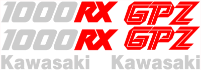 Kawasaki GZP 1000 RX 1986 Model